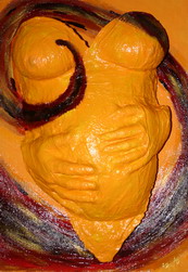 Babybauch mit H�nden