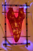 Torso im  Metalramen